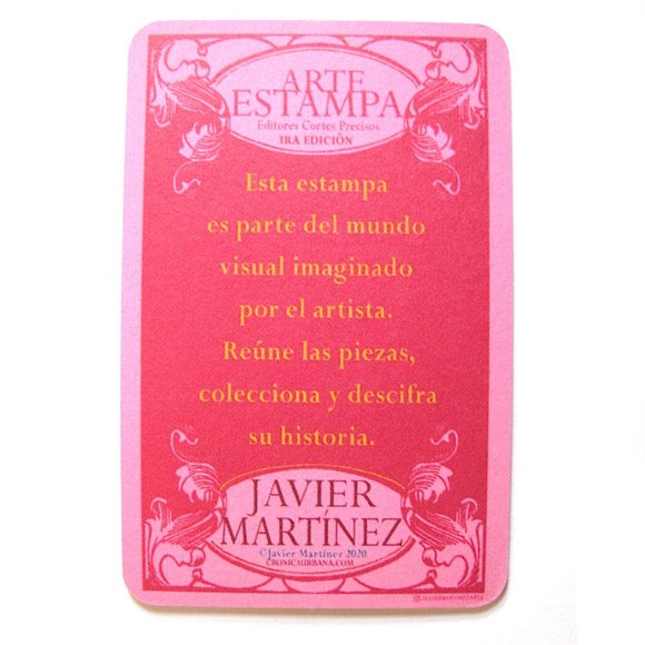 ART & ILLUSTRATION CARDS SET OF of ( 6 ) DRAWININGS by JAVIER MARTINEZ | VISUAL - Picture 3 of 3